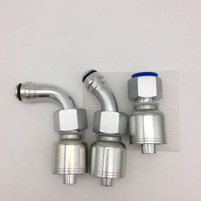 اتصالات انتهای شیلنگ هیدرولیک رزوه نر JIC NPT فشار بالا قابل استفاده مجدد
